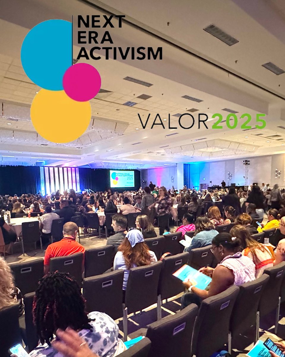 At #NSAC2025, advocates, survivors &amp; leaders are shaping a #NextEraActivism 💜
Together, we’re building bold solutions to end sexual violence &amp; uplift healing. ✨
#EndSexualViolence  @ga_cjcc  #cjcc