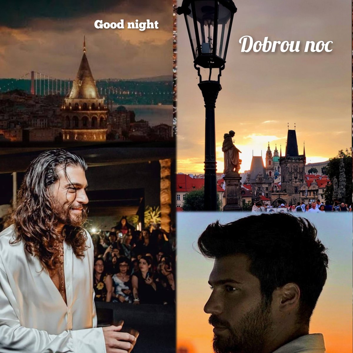 Dobrou noc děvčata 💓😴 Good night 🌟🌸 Iyi geceler Can 💫🌺 Buenas noches ⭐🌻 Buona notte 🌟🍀. Hezký večer a krásnou noc  🌹✨💤🛌🌿

#CanYaman #Sandokan 
#CzechFansCanYaman