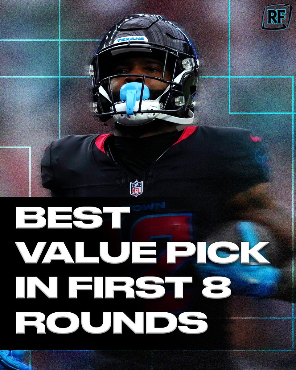 FFRingFactory's tweet image. Best Value Picks in the first 8 rounds of your fantasy drafts‼️

Rd 1: Ceedee Lamb
Rd 2: Jonathan Taylor
Rd 3: Ladd McConkey
Rd 4: Marvin Harrison Jr
Rd 5: TreVeyon Henderson
Rd 6: Devonta Smith
Rd 7: Tony Pollad
Rd 8: Rome Odunze