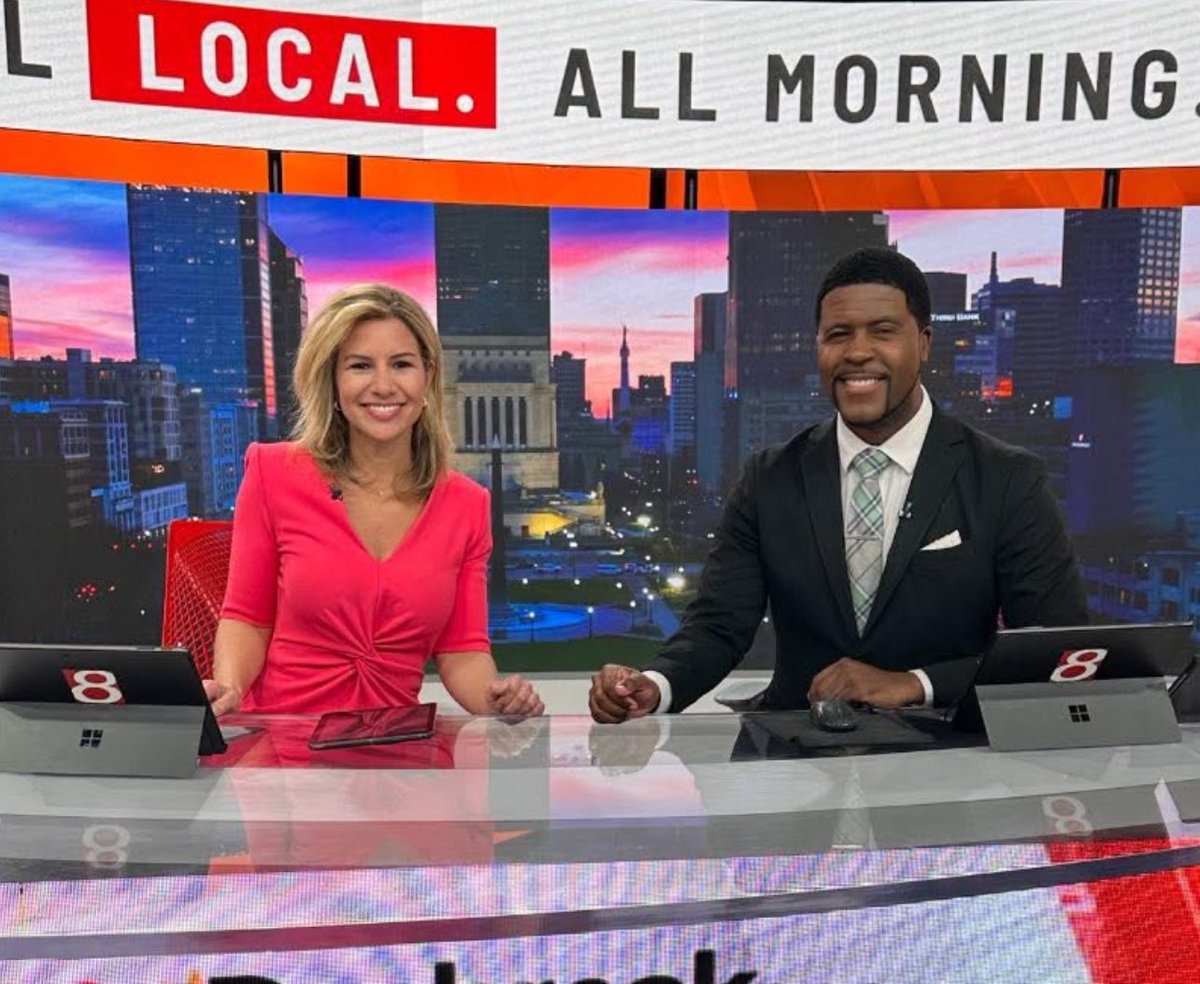 Jeremy Jenkins (@jeremywishtv) on Twitter photo 🎉 Big news for our News 8 team!
Please help me congratulate my colleagues <a href="/DerrickeDennis/">Derricke Dennis</a> and @GinaGlaros! They’re officially here to stay at <a href="/WISHNews8/">WISH-TV News</a>! Both have been holding it down with us as freelancers, and now they’re making it official.
Derricke brings decades of 🎉 Big news for our News 8 team!
Please help me congratulate my colleagues <a href="/DerrickeDennis/">Derricke Dennis</a> and @GinaGlaros! They’re officially here to stay at <a href="/WISHNews8/">WISH-TV News</a>! Both have been holding it down with us as freelancers, and now they’re making it official.
Derricke brings decades of