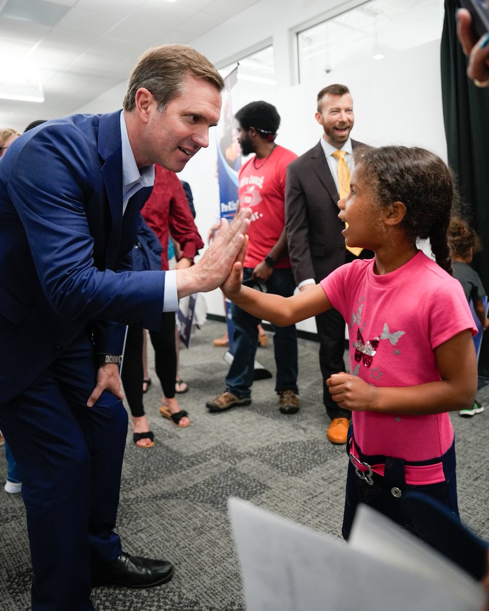 GovAndyBeshear's tweet photo. Every young woman deserves to grow up in a world where they know they'll be treated equally and with the respect they deserve. Let's do the work to make Kentucky and the entire world better for the generations of women to come. #womensequalityday https://t.co/n8oulXRz2L