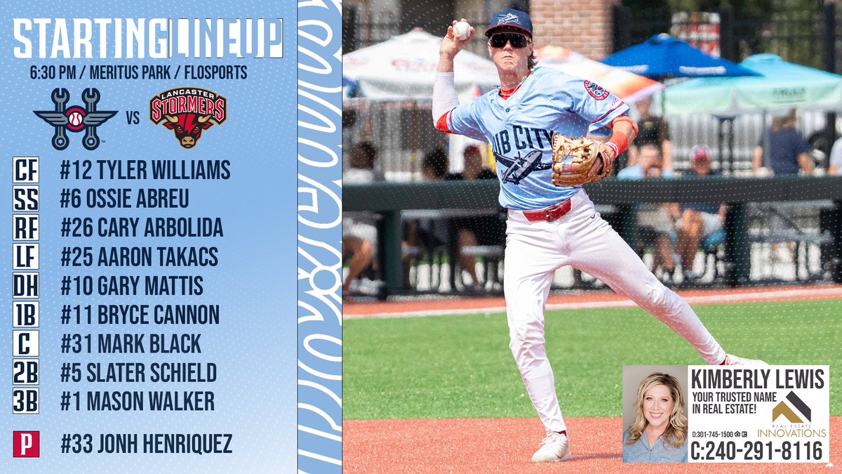 Mason Walker debuts at third

#WheelsUp🛫