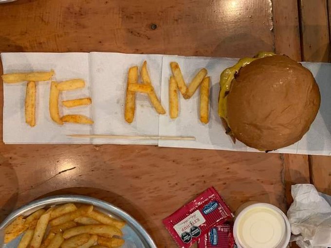 El único te amo que acepto