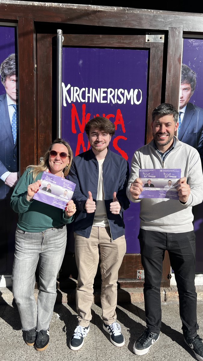 ¡MAR DEL PLATA Llegaron las boletas!

Los esperamos todos los días en esquina Belgrano y Mitre

KIRCHNERISMO NUNCA MÁS