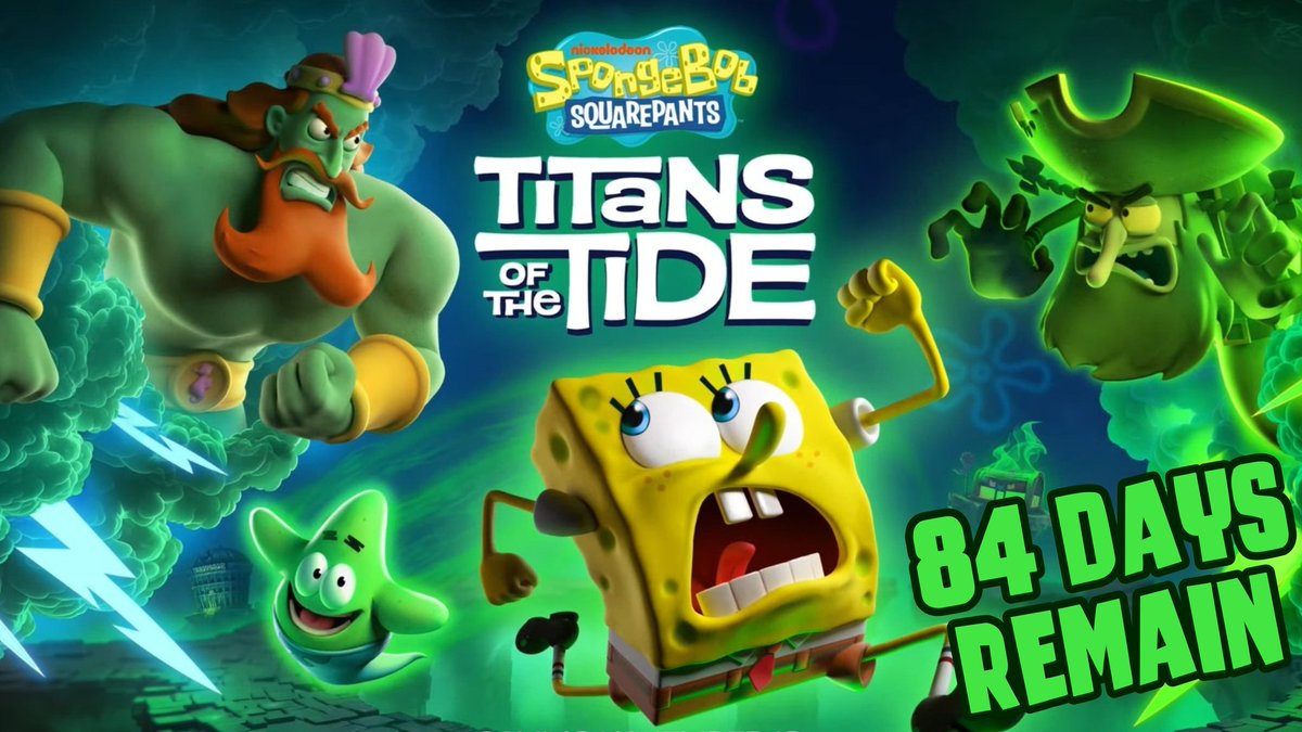 SpongeBob SquarePants: Titans of the Tide releases in 84 days
