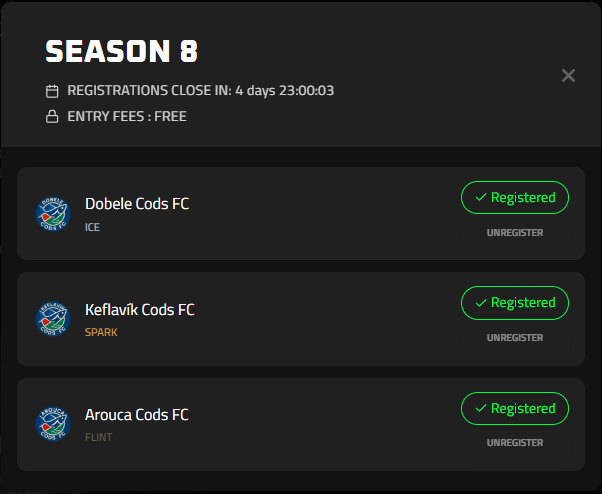 WE ARE READY FOR SEASON 8

<a href="/playMFL/">MFL</a> #MFL