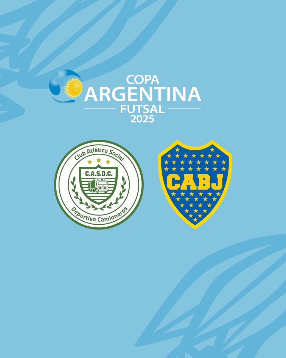 AFA (@afa) on Twitter photo #Futsal Camioneros y Boca Juniors se enfrentan esta noche por una de las semifinales de la #CopaArgentina 2025.
📰 t.ly/6U4vs
📺 <a href="/TyCSports/">TyC Sports</a> #Futsal Camioneros y Boca Juniors se enfrentan esta noche por una de las semifinales de la #CopaArgentina 2025.
📰 t.ly/6U4vs
📺 <a href="/TyCSports/">TyC Sports</a>