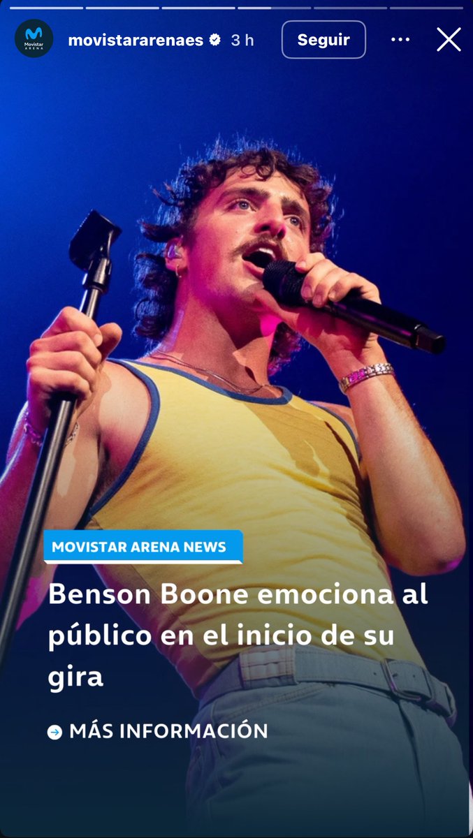 Benson Boone España🇪🇸 tweet media