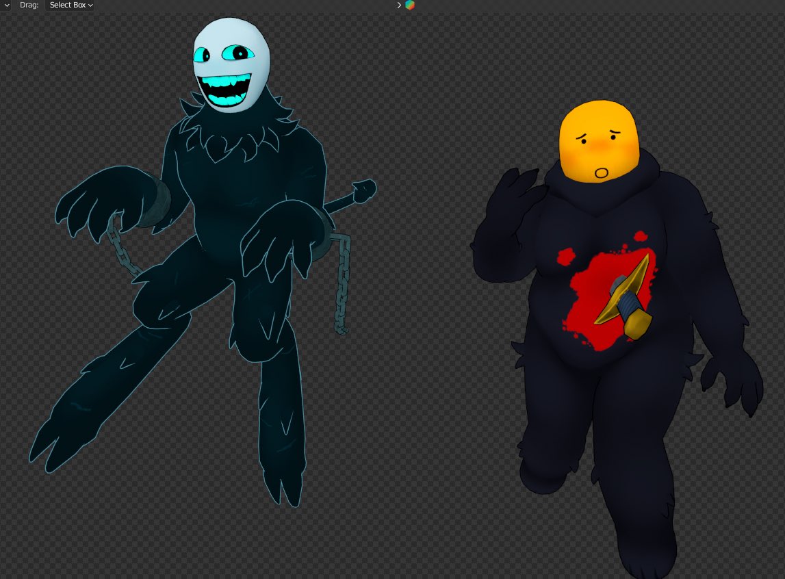 BUDDYS_INFERNO's tweet image. I posted this on my alt first but look at this Mequot I modeled next to my pursuer model