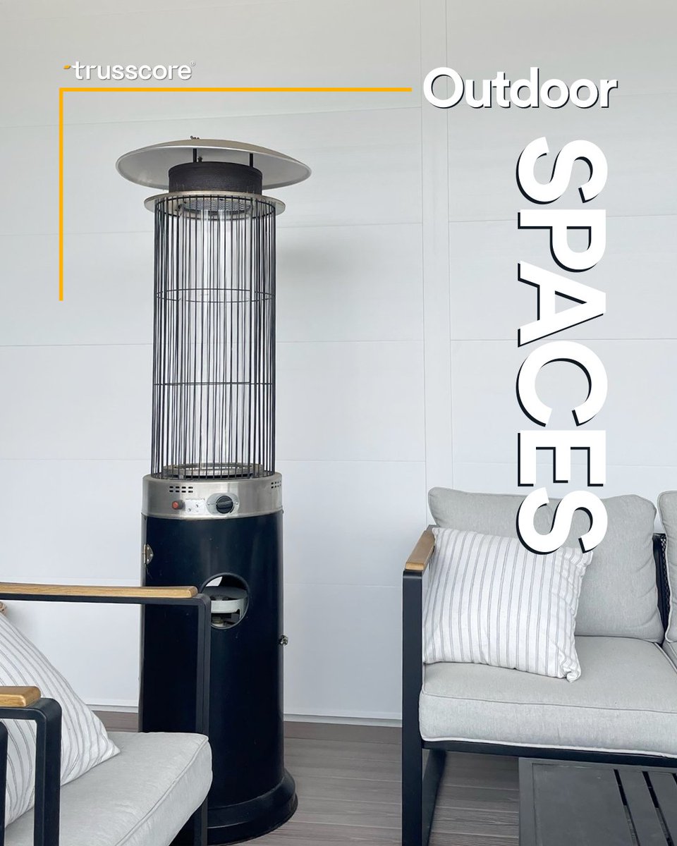 Summer may be winding down, but this outdoor space is just getting started ☕🍂
With <a href="/trusscore/">Trusscore</a> Wall&amp;CeilingBoard, your patio stays bright, durable, and ready for every season.

👉 Learn more: bit.ly/3JvtF3E
