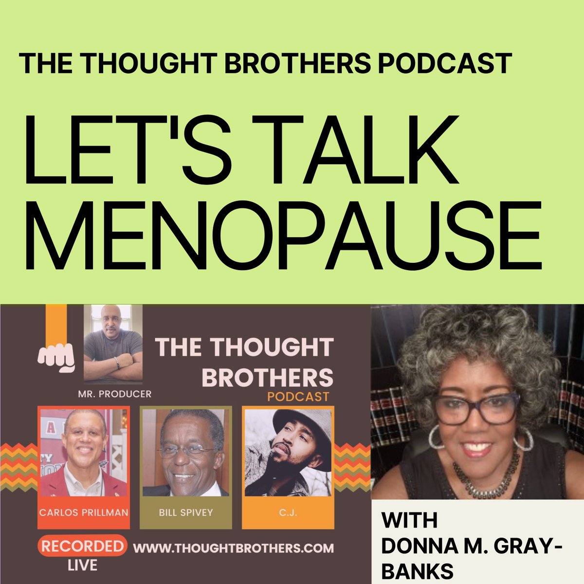 BMIAWeb's tweet image. Listen to "Menopause: What Men Need To Know" by Calculations Talk Show. creators.spotify.com/pod/profile/ga…