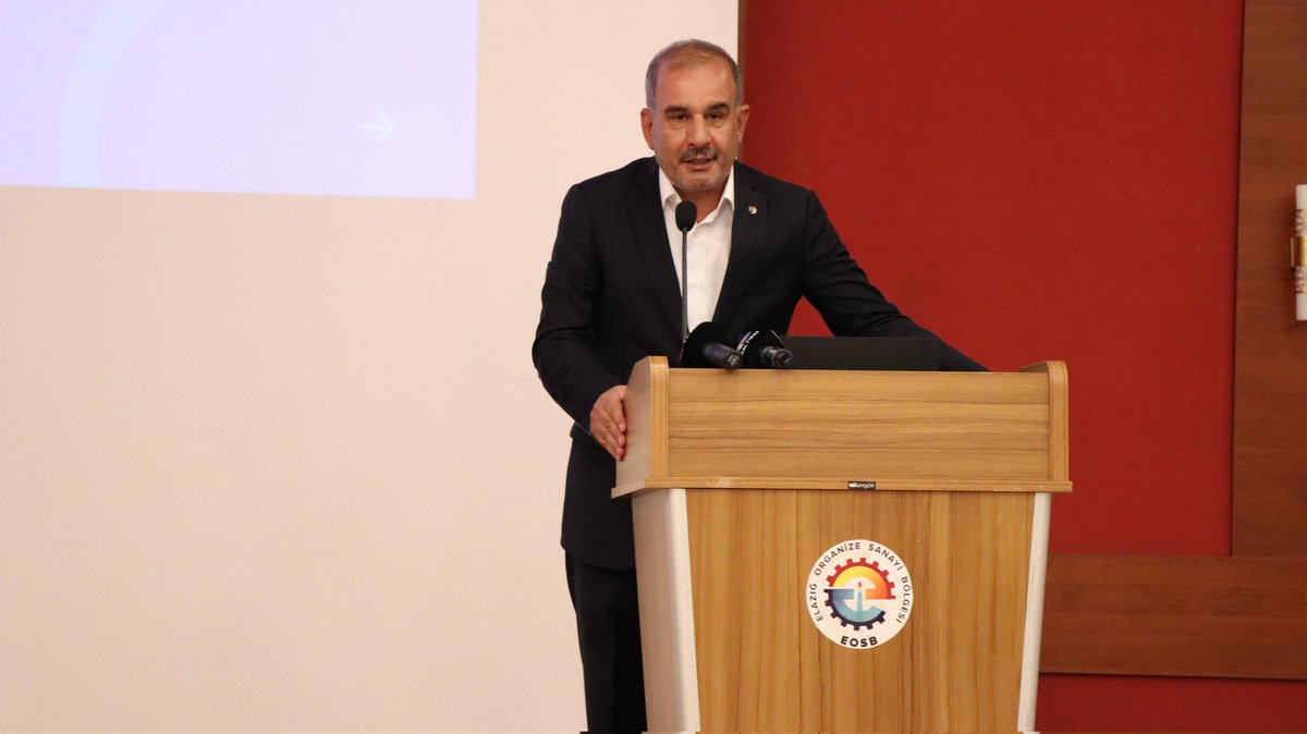 Elazığ Valisi Numan HATİPOĞLU, ETSO Başkanı İdris ALAN ve OSB Yön.Kur. Bşk.Suat ÖZTÜRK, Yön. Kur. Üy., Bölge Müdürümüz, Sanayicilerimiz, Konferans Salonumızda düzenlenen; FKA'nın Yeni Teşvik Sistemi ve  Çev.Şeh.. tarafından da Yapı Malz. denetimi konulu programa katıldılar.