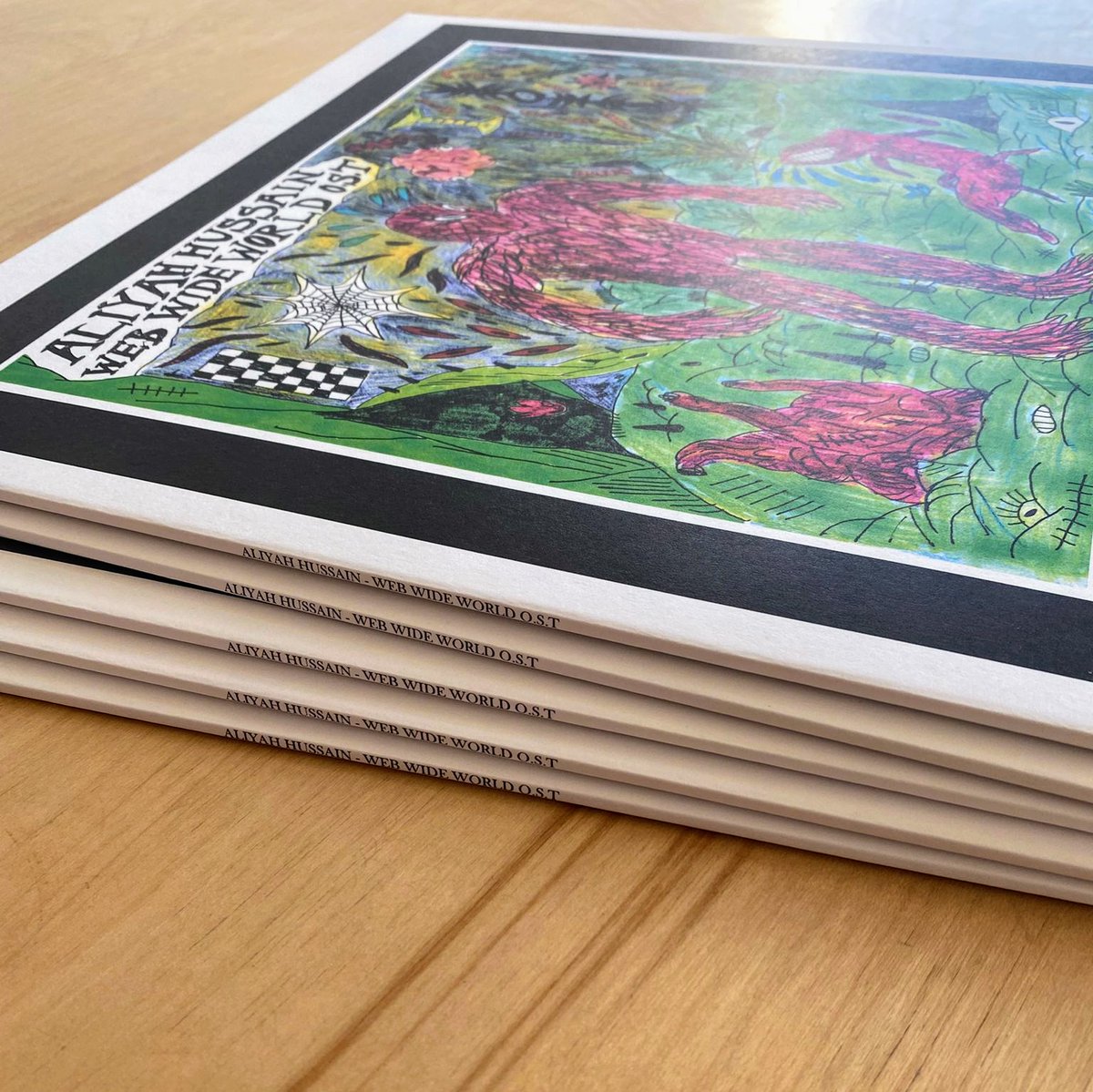 SacredTapes's tweet image. It&apos;s been a while but we are back! After a 7 year break we have a brand new vinyl release by Aliyah Hussain.

If you followed the label back in the day you&apos;ll be familiar with Aliyah&apos;s work. This album is next level.

Go an check it out at
Sacredtapes.bandcamp.com