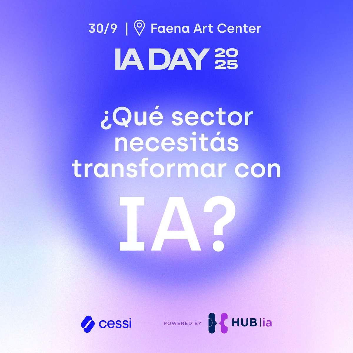 CessiArgenTIna's tweet photo. ¿En qué sector creés que la IA puede transformar tu empresa? 🤖
Agro, salud, energía, industria, alimentos, inmobiliario… 💡
📅 El 30/9 llega el #IADay al Faena Art Center: ideas simples, casos reales y herramientas para aplicar IA sin ser experto.
👇Comentá tu rubro👇 https://t.co/flpwwEZVbW