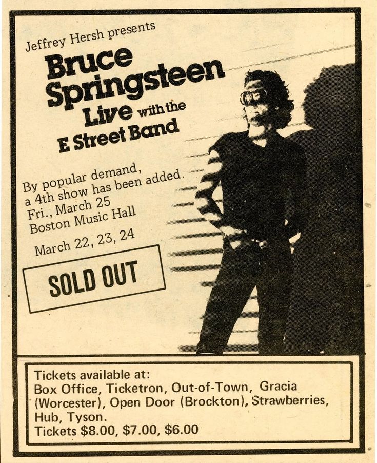 Till you're out on a midnight run
Losing your heart to a beautiful one

- Night

Lawsuit Tour 1977