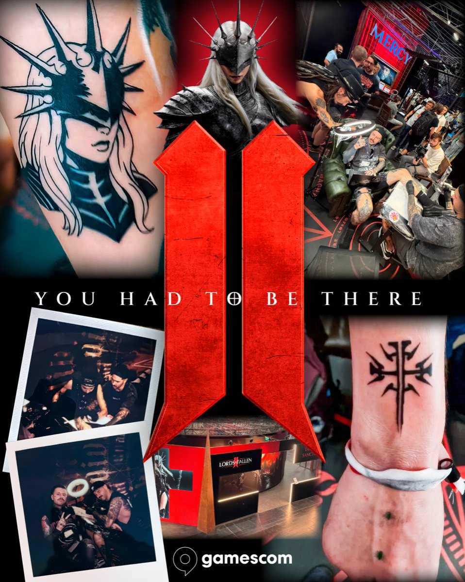 Over 150 mortals sacrificed their skin at @Gamecom. Were you one of them?

Show us your scars below and we’ll react.