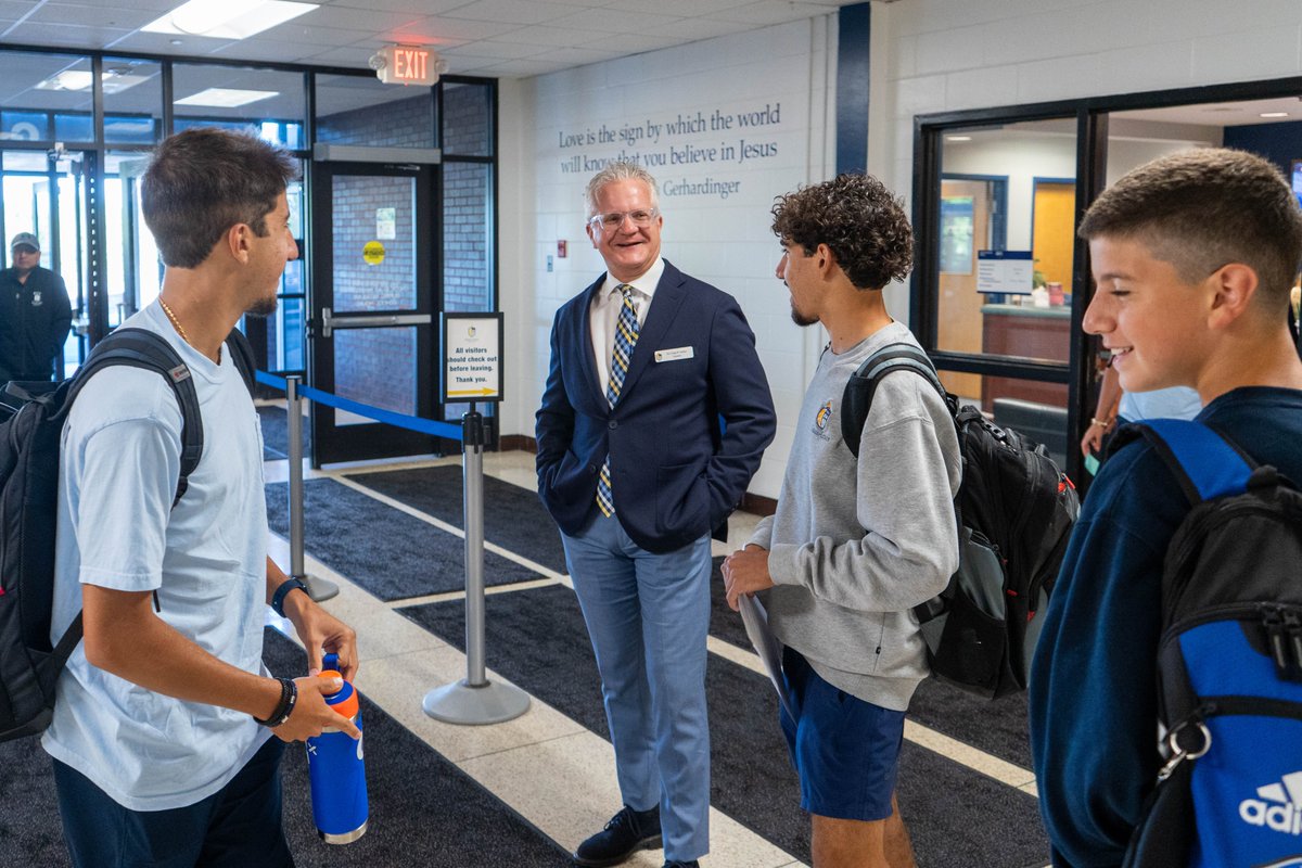 TotinoGrace's tweet photo. 🦅 Welcome back, Eagles! 🦅

Today we welcomed our Eagles back to campus, and the hallways were instantly filled with energy, excitement, laughter, and countless smiling faces. 
#TGEagles https://t.co/cGoBdz13V1