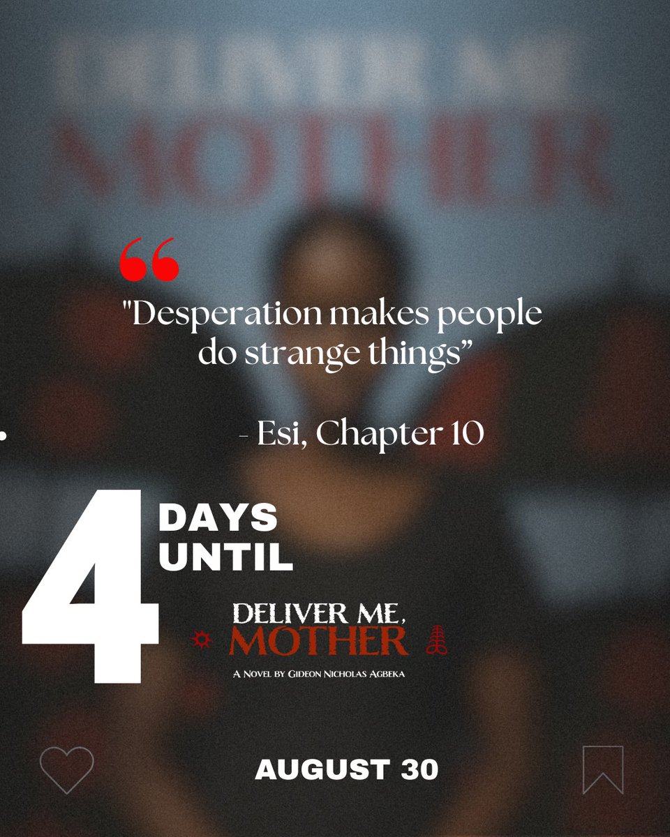 Gideon Nicholas Day ❁ 🇬🇭 (@_thenicholas) on Twitter photo Desperation makes people do strange things..
We’re just 4 days away from something truly special! 
#DeliverMeMother Desperation makes people do strange things..
We’re just 4 days away from something truly special! 
#DeliverMeMother