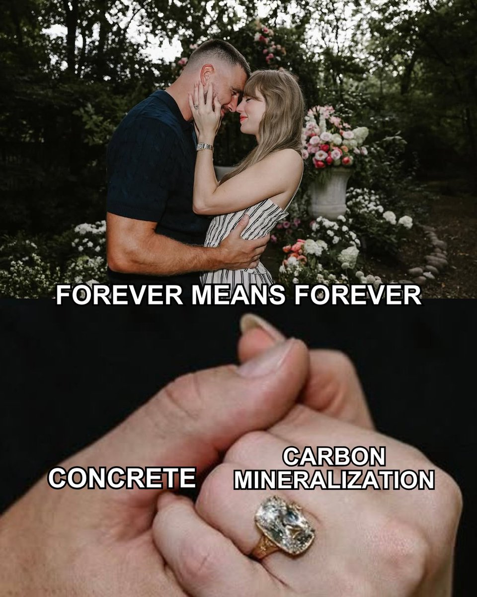 Congrats to Taylor and Travis!

Locked in for life… and happily ever after... just like CO₂ mineralized in concrete by CarbonCure: carboncure.com

#TaylorSwift #TravisKelce #CarbonMineralization #CarbonCure