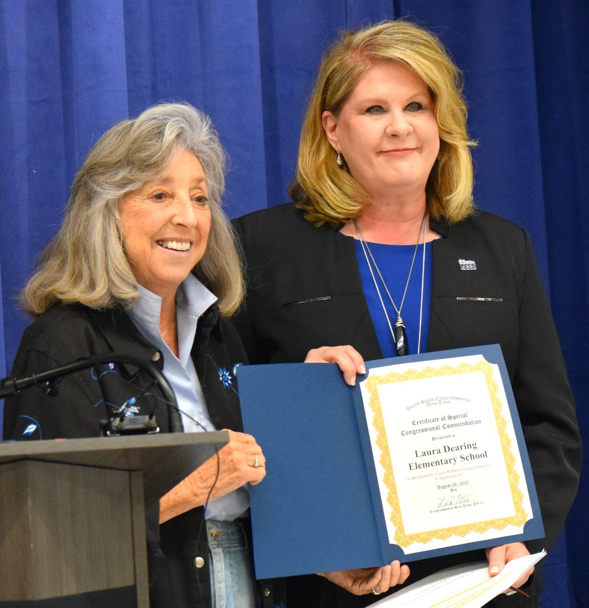 repdinatitus's tweet image. Our goal as educators should always be to “inspire successful learners.” Congratulations Laura Dearing Elementary School Dolphins on your great new home! With updated classrooms, teachers will be able to do just that: prepare our students for a successful future. @ClarkCountySch