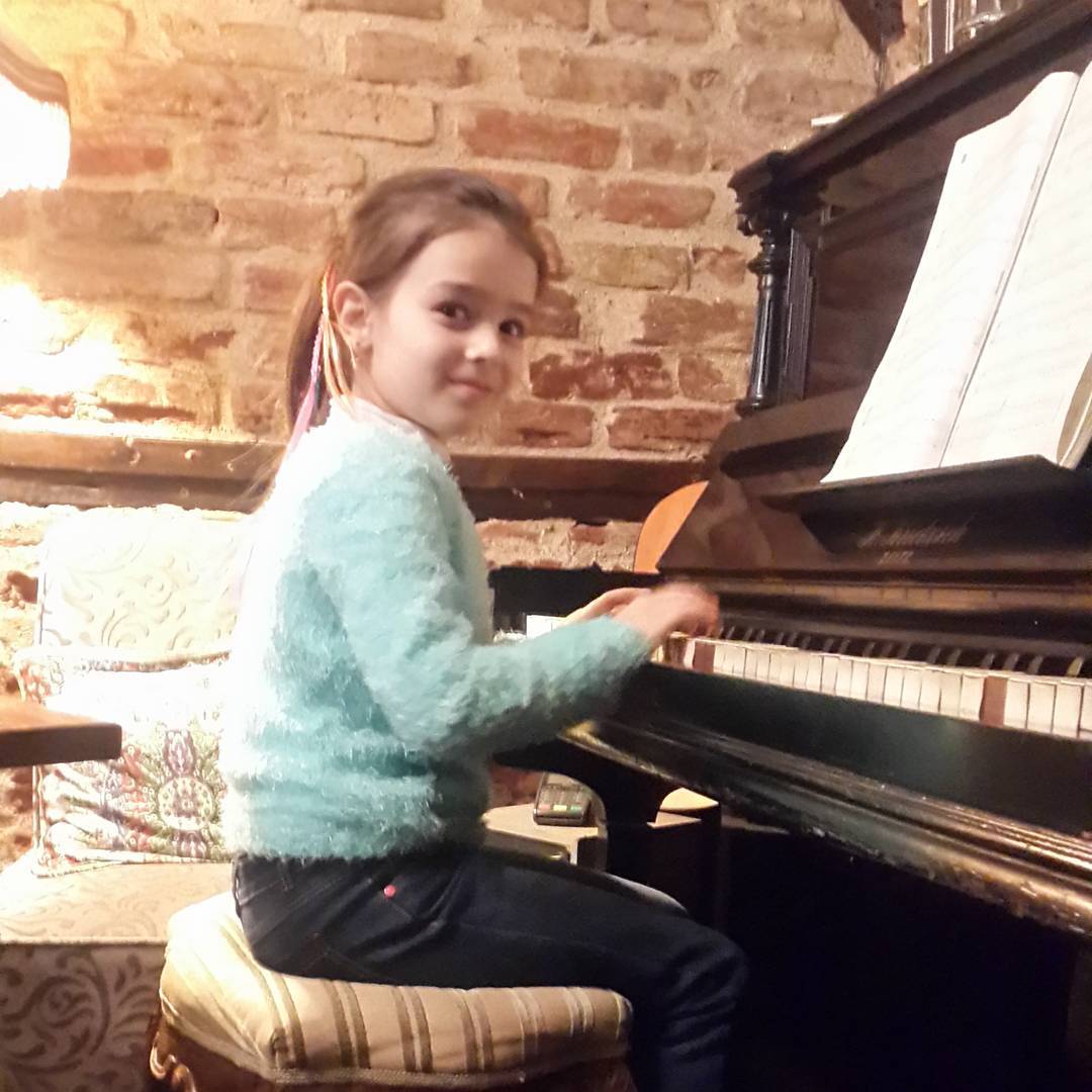 she was always interested in music 🥹