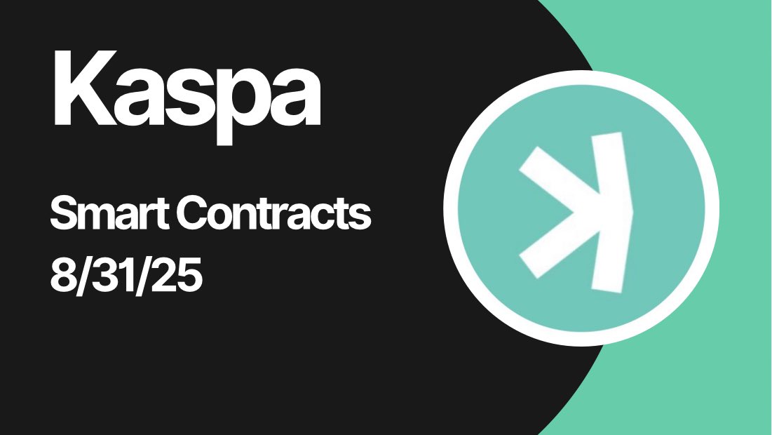 $KAS 🔥

Only 5 days until Smart Contracts launch

Kaspa will soon be pushing  innovation with a booming ecosystem.

A new chapter begins <a href="/kaspaunchained/">Kaspa</a>
