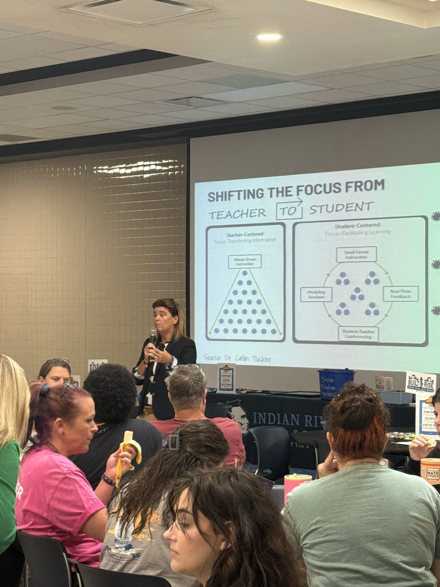 CPSProfDev's tweet image. 🌟 This summer, educators from across the district came together to strengthen their skills in leading PD for teachers, by teachers.
👏 Today, Debbie Fry from IRH delivered her dynamic session “Unlocking Student Potential” to the IRH staff.
#ElevatEDPD
#GrowWithCPSPOD