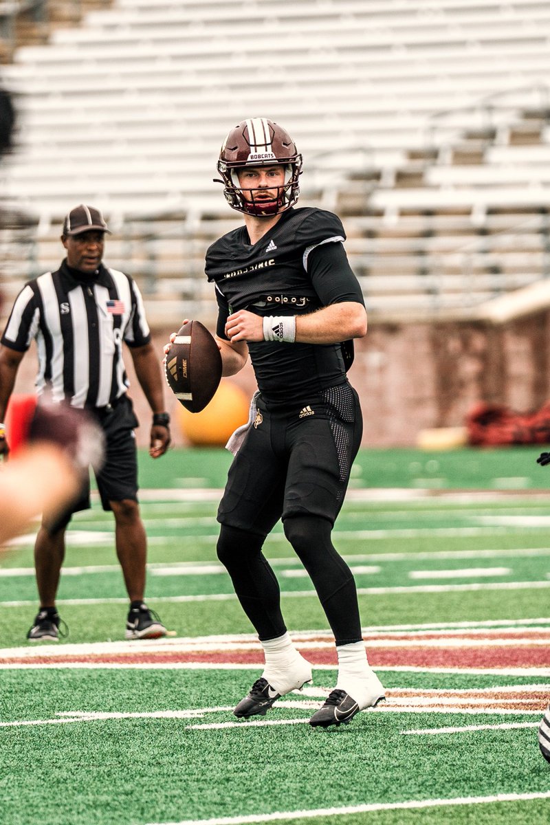 RJ Marquez (@ksatrj) on Twitter photo NEW: <a href="/GJKinne/">GJ Kinne</a> names former <a href="/SAReaganFball/">Reagan Football</a> star and RS-Freshman <a href="/BradJacksonUS/">Brad Jackson</a> starter for TXSTs opener vs EMU.
Full circle moment for B-Jax who was GJs first commit. The former <a href="/Rattlersports/">Rattler Sports</a> star also line to start back home vs UTSA in WK2. <a href="/GoldenTXST/">Maroon & Golden</a> <a href="/Golden_NIL_/">M&G Collective</a> #KSATsports NEW: <a href="/GJKinne/">GJ Kinne</a> names former <a href="/SAReaganFball/">Reagan Football</a> star and RS-Freshman <a href="/BradJacksonUS/">Brad Jackson</a> starter for TXSTs opener vs EMU.
Full circle moment for B-Jax who was GJs first commit. The former <a href="/Rattlersports/">Rattler Sports</a> star also line to start back home vs UTSA in WK2. <a href="/GoldenTXST/">Maroon & Golden</a> <a href="/Golden_NIL_/">M&G Collective</a> #KSATsports