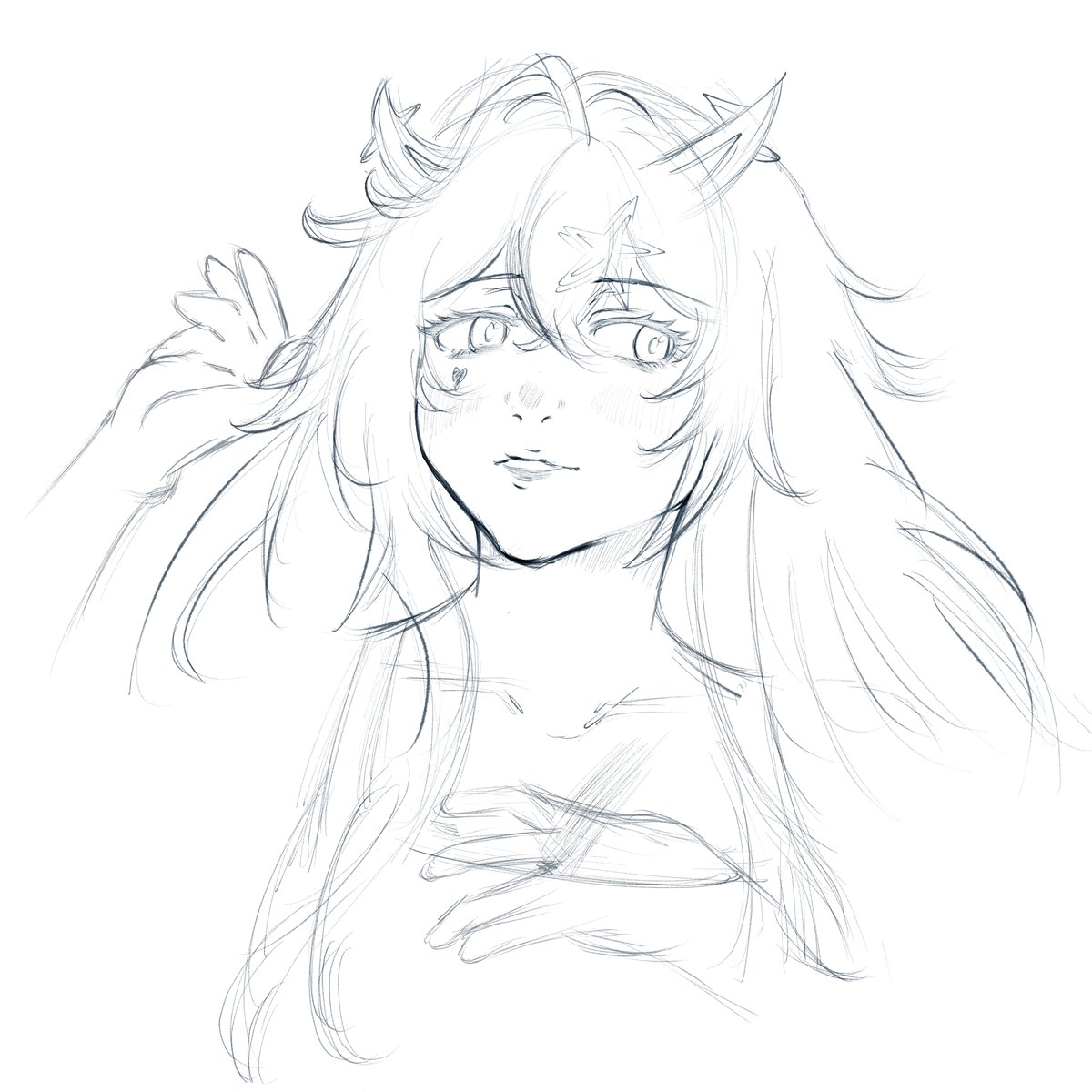 #Noombart wip (idk how to sketch hands)