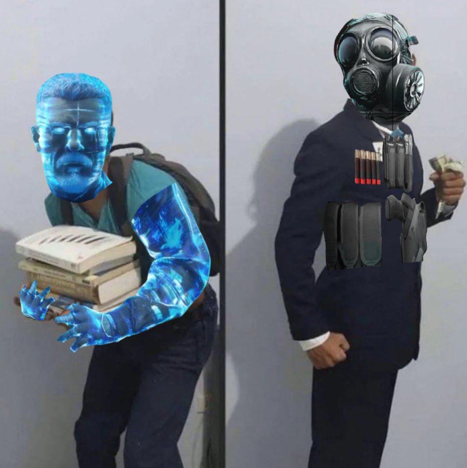 "Grounded Skins" when a real Chinese engineer walks in