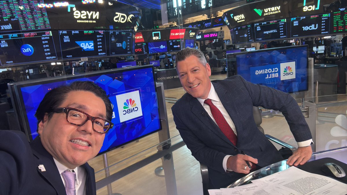 Tom Lee just said that he expects a “better than expected September,  October, November and December because of the fed cutting and ISM turning”  on @CNBCClosingBell
