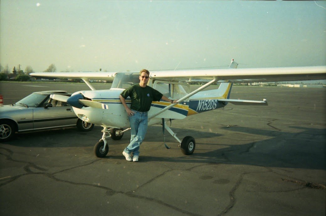 Cessna 152 N152DS 🛩️
Jan 26, 1997
Caltech-JPL flying club, El Monte, CA