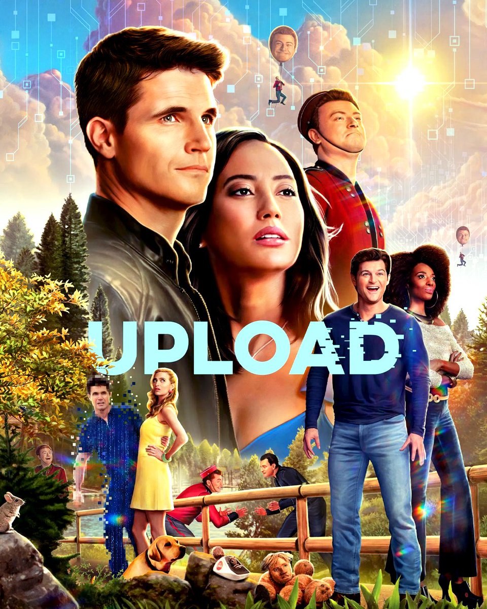 TheDirect's tweet image. #Upload's cast discussed the series finale with @TheDirect during a roundtable interview at SDCC:

"We did film something in which [SPOILERS] lives on, but we haven't used it because it doesn't make sense."