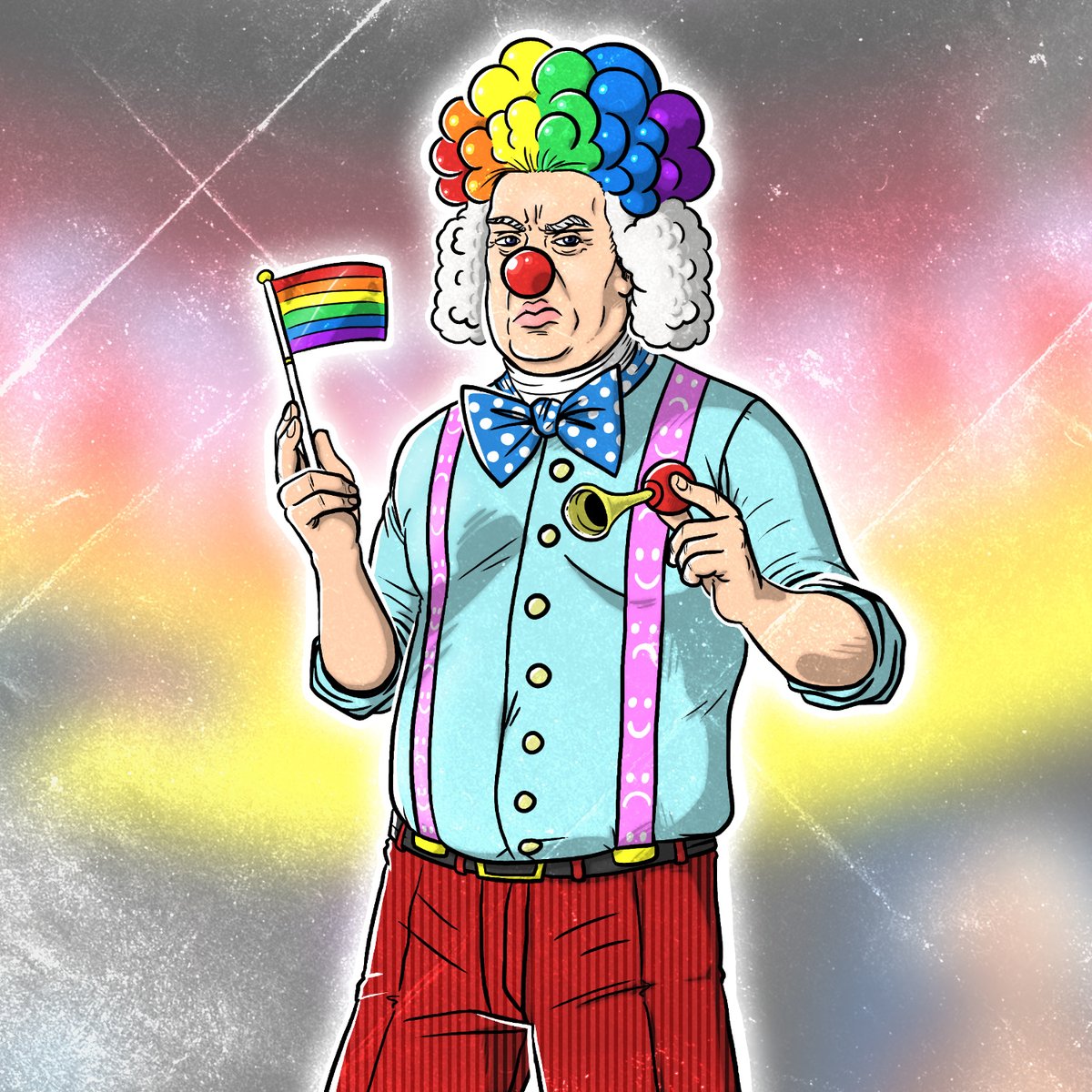 Art_Irae #Freeshlomo (@art_irae) on Twitter photo Es ist Mittwoch, meine Kerle! Posten wir wieder etwas Fanart. Diesmal haben wir <a href="/shlomo96/">Zertifikatsmaurer Aron Pielka</a> - in der Clownworld3 Formation.
Kann mir auch bitte jemand sagen, wer das Original gemalt hat, das man im HW Format sieht? Ich würde gerne den Kontakt aufbauen! Danke für Hinweise. Es ist Mittwoch, meine Kerle! Posten wir wieder etwas Fanart. Diesmal haben wir <a href="/shlomo96/">Zertifikatsmaurer Aron Pielka</a> - in der Clownworld3 Formation.
Kann mir auch bitte jemand sagen, wer das Original gemalt hat, das man im HW Format sieht? Ich würde gerne den Kontakt aufbauen! Danke für Hinweise.