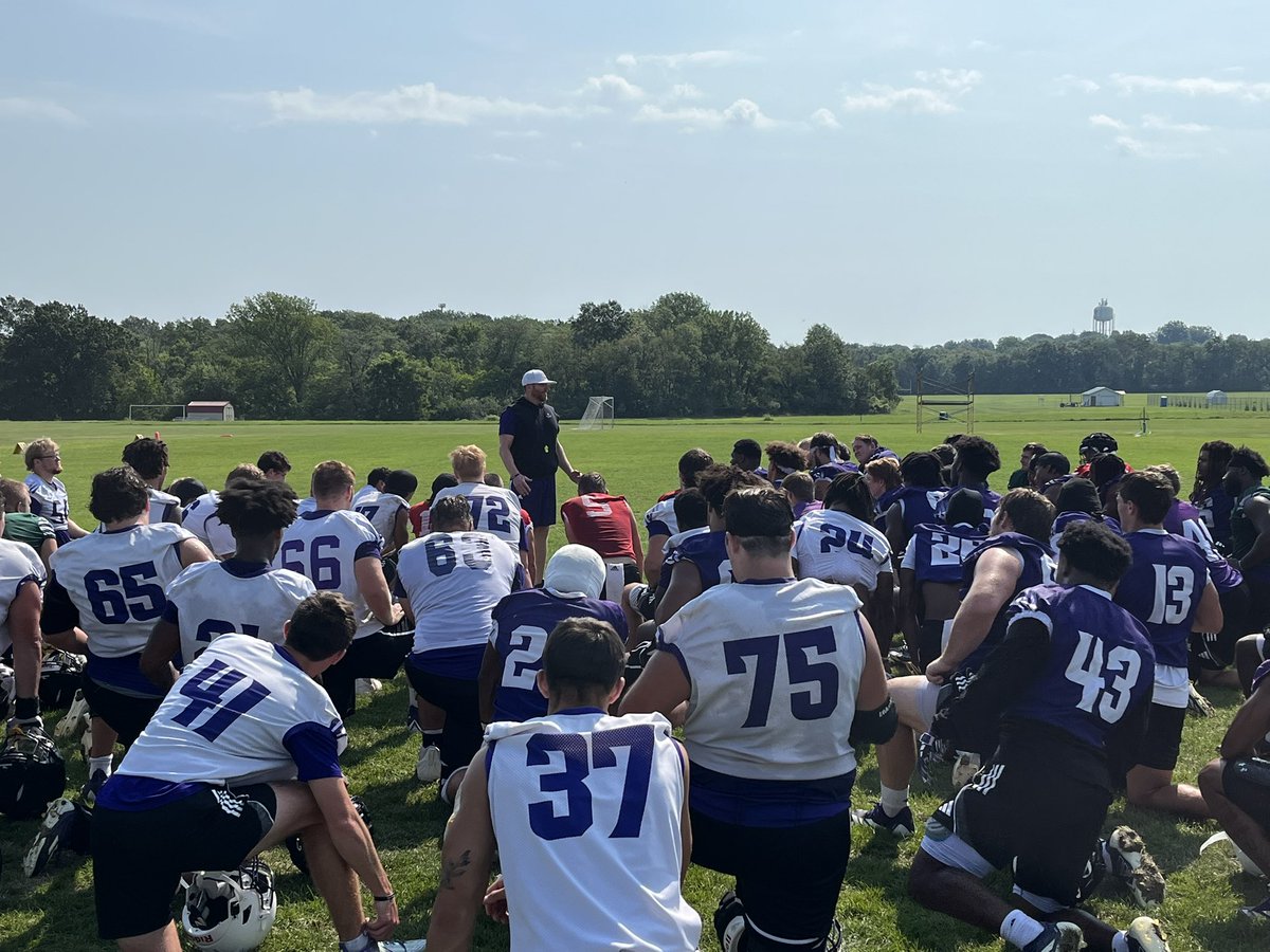 Western Illinois coach Joe Davis on what excites him about this season: “We do indeed have a deeper team, top to bottom. Now it’s, ‘Who are the next guys to rise up?’” (1/2)