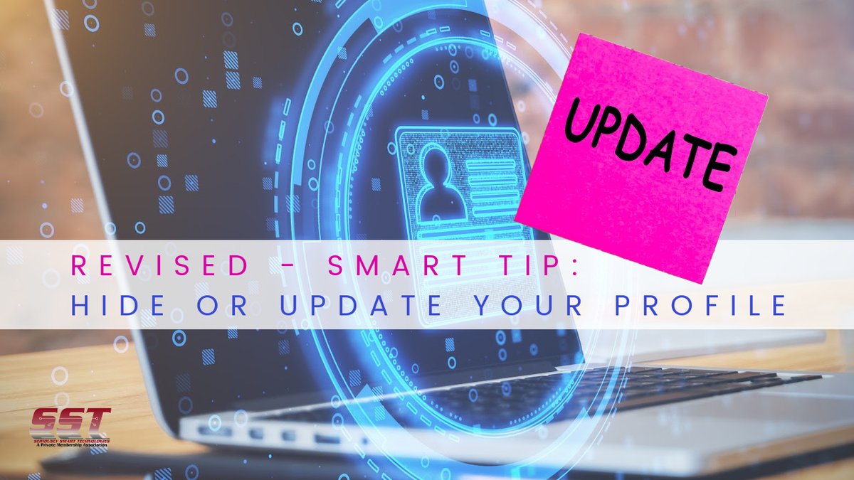 SeriouslySmartT's tweet image. 💥REVISED Smart Tip: Hide or Update Your Profile. We needed to make a keyword change and expand a bit on this how-to video.⚡Get the updated info in this video now:  shorturl.at/mANrd 🎥#PractitionerProfile #BiofeedbackBusiness #SmartTip