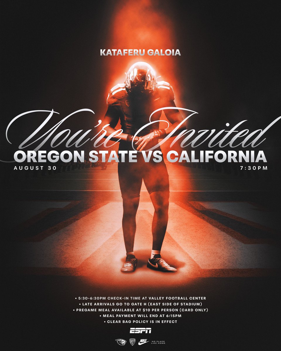 2027 DL/OL Felu Galoia (Timberline - WA) <a href="/Kataferu_Galoia/">Kataferu “Felu” Galoia</a> will be making a gameday visit to Oregon State for its game against Cal this Saturday (Aug. 30), he tells me. 

Galoia is 6-2, 313lbs. Holds an offer from Sacramento State.