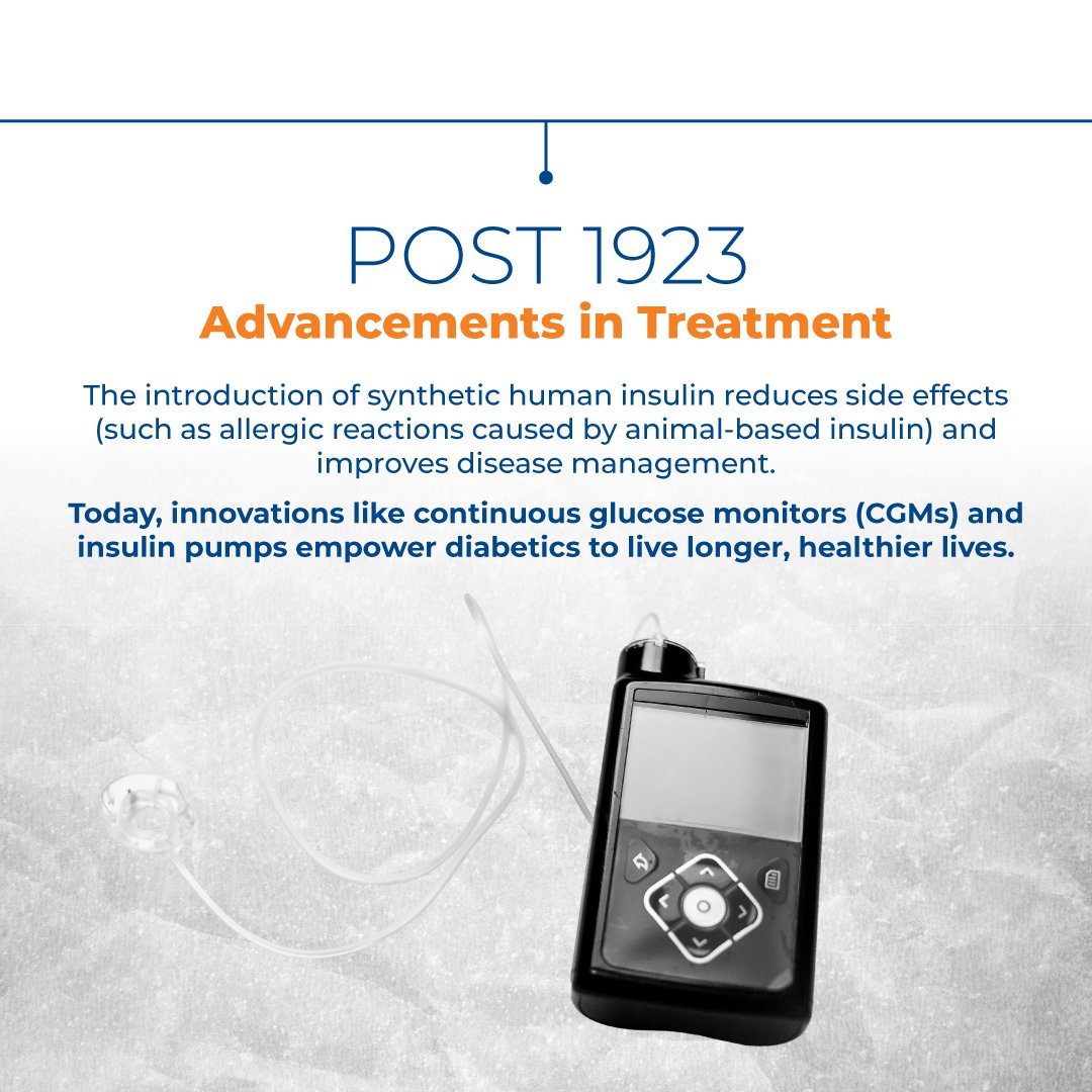🩺💉 How Insulin Changed The World 🌍

Before 1922, a diagnosis of Type 1 diabetes was a death sentence. But in 1922, insulin changed everything.

At OnSite Health, we celebrate this progress and remain committed to supporting chronic disease prevention and care.