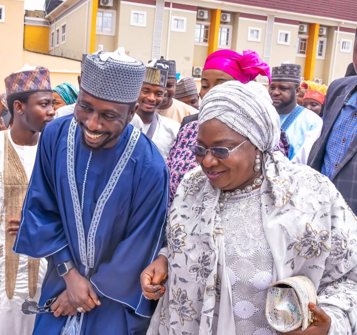 Happy birthday to our mother, Dr. Hadiza Sabuwa Balarabe, the Deputy Governor of Kaduna State. We wish you a long and prosperous life filled with joy and success!