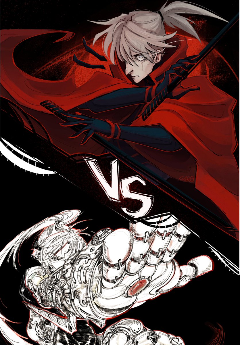 Duel art challenge with <a href="/car005_/">Caro</a> 
Come join us and check out their account for more unique looking OCs and awesome world building👏😆
 .
#digitalart #originalcharcter #car005artchallenge #illustration #drawing