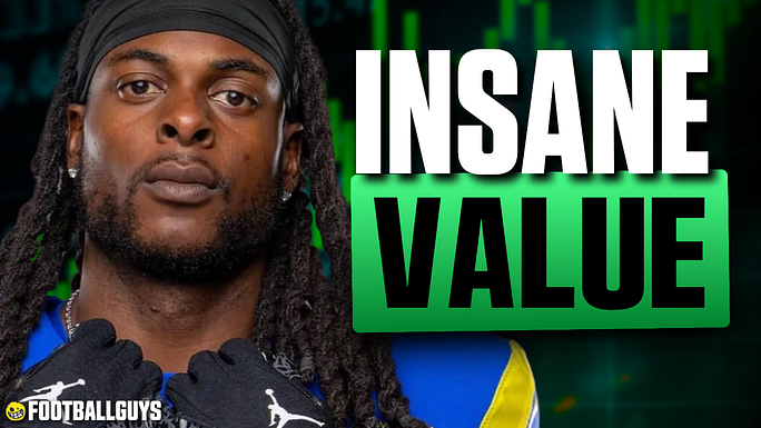 footballdiehard's tweet photo. When your draft spot gives you a choice, do you follow the market -- or trust your gut?
On this week’s solo edition of On The Hotseat, I break down my @FFPC Main Event draft and why ADP is a guide, not a rulebook. #GetYourGuys
📺 Watch now: https://t.co/PoSiVizcdT https://t.co/EVZWWZ4XOg