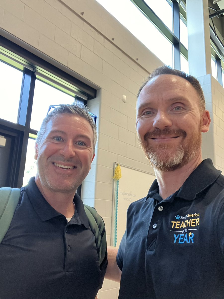 So many amazing #physed folks in <a href="/worcesterschool/">WPS</a> PD today including:

-Luke w/ @MDPublicSchools

-Tamara - County Coordinator of Instruction 

-Donyae - SHAPEMD Board Member

-Zach - #AdaptedPE teacher