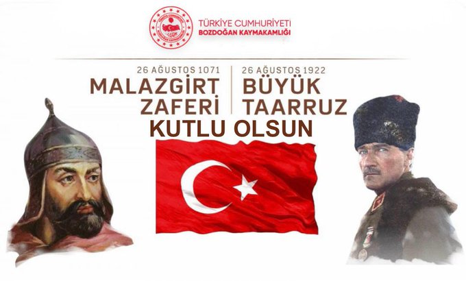 Malazgirt Zaferi ve Büyük Taarruz’un Yıldönümü Anılıyor