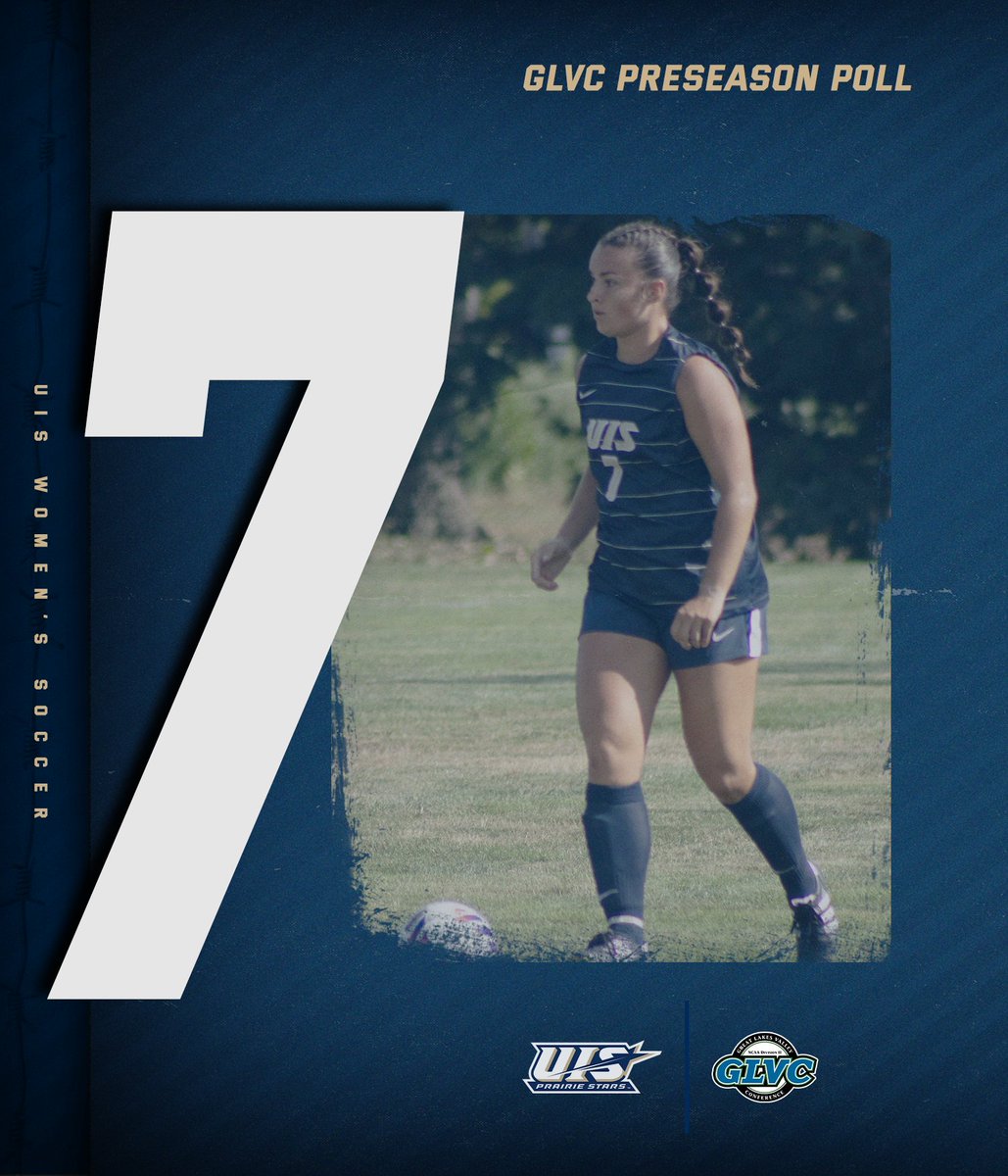 🚨 Preseason Poll 🚨

UIS Women’s Soccer earns the No. 7 spot in the GLVC coaches' poll

#WeAreStars | #ProtectThePrairie