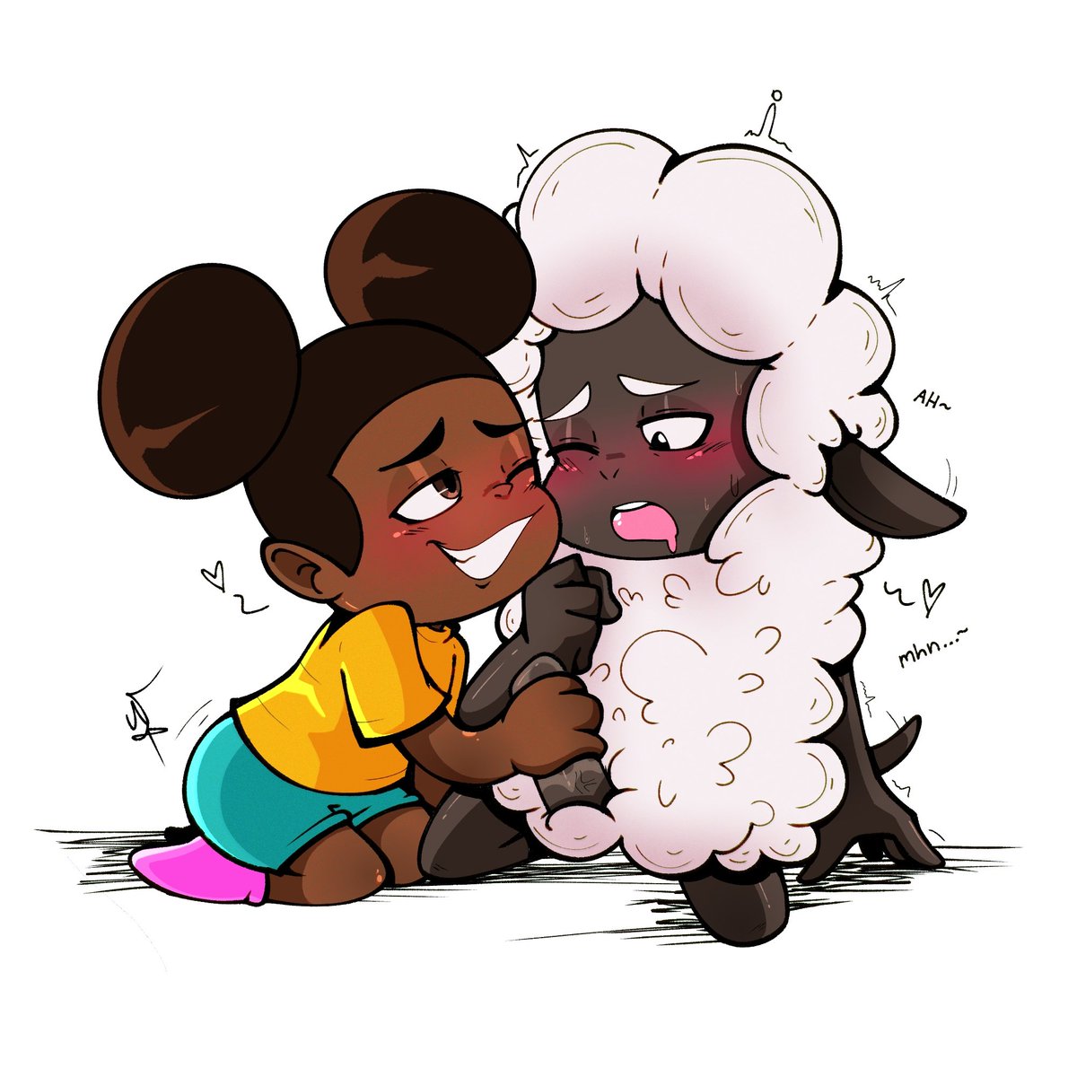 Wooly loves lots of attention, especially if it comes from Amanda 😏 #woolyxamanda
#amandaxwooly #amanda18+