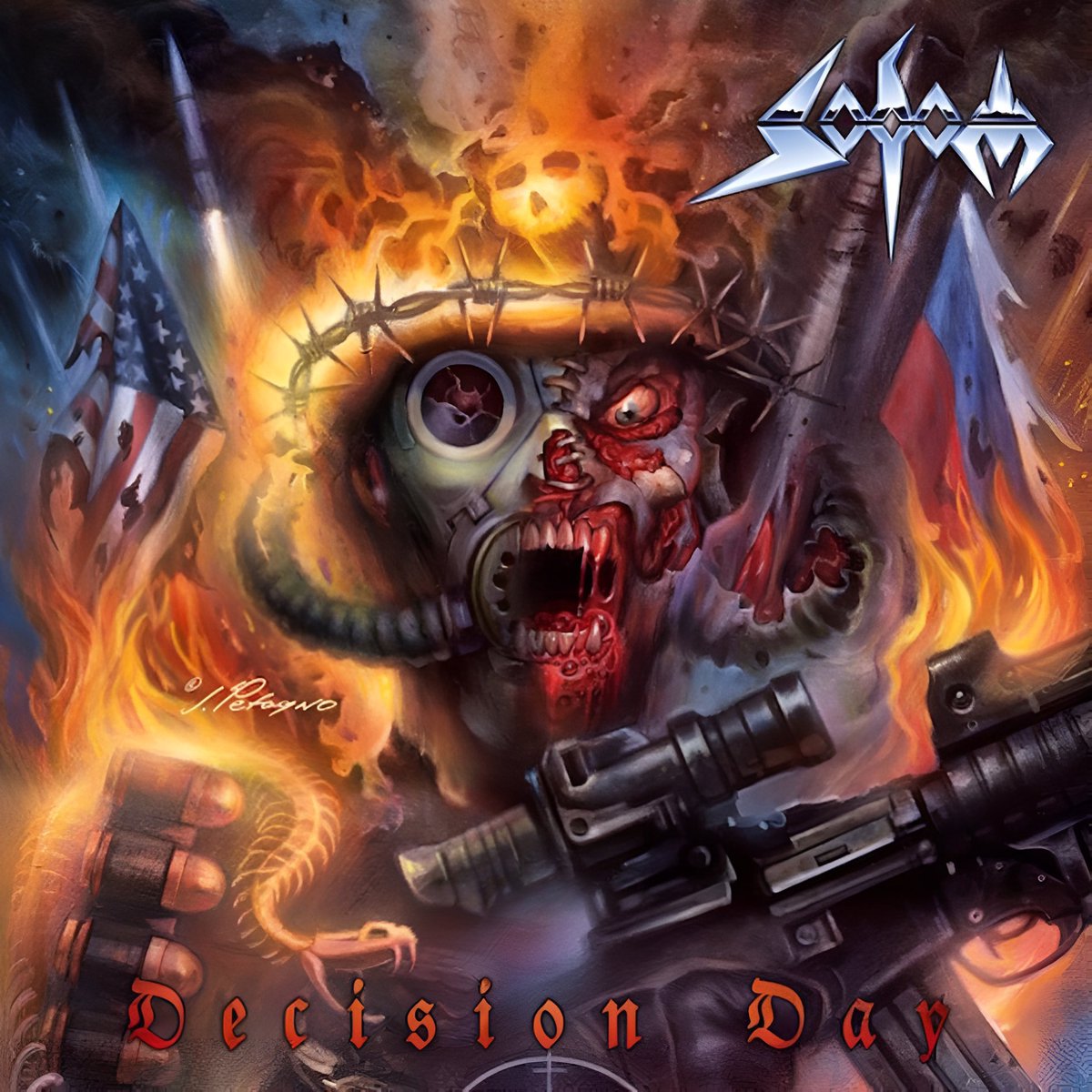 ThisDayInMETAL's tweet photo. August 26th 2016 𝐒𝐨𝐝𝐨𝐦 released the album “Decision Day” #InRetribution #StrangeLostWorld #Belligerence #RefusedToDie #ThrashMetal
𝐃𝐢𝐝 𝐲𝐨𝐮 𝐤𝐧𝐨𝐰...
This was Sodom's final album with guitarist Bernd "Bernemann" Kost and drummer Markus "Makka" Freiwald. https://t.co/wlqzBaHn6e