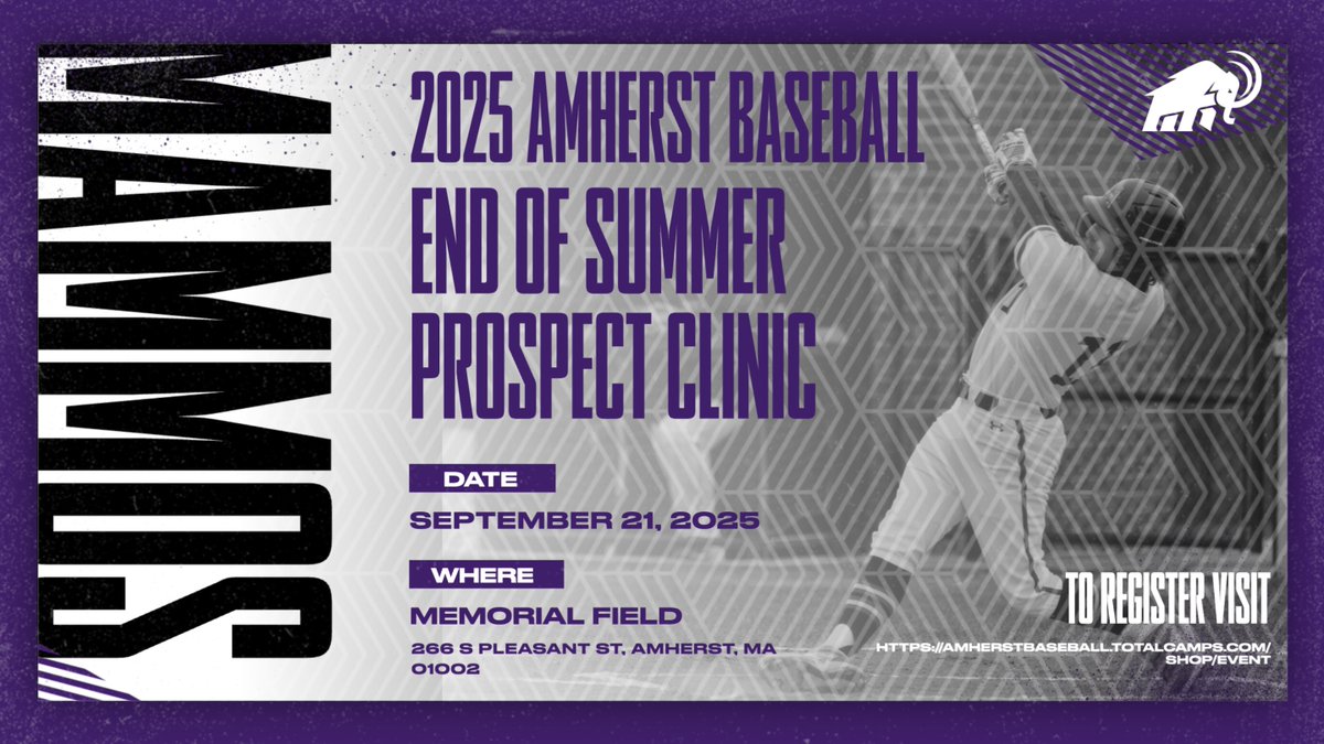 Amherst Baseball tweet media