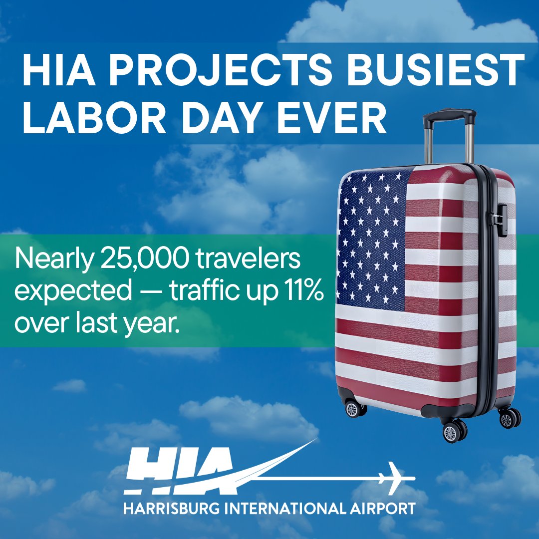 Harrisburg International Airport tweet media