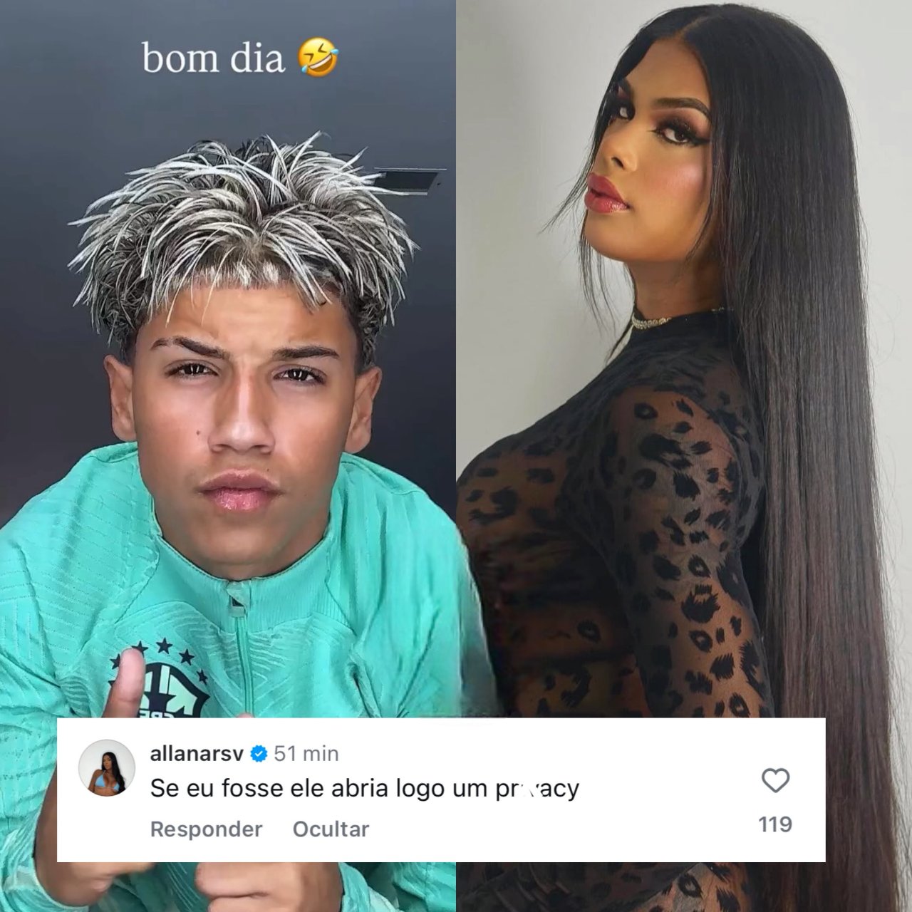 Memeiros - Notícias, Fofocas e Famosos on X: Influenciador Surfista  Aparece Após Vídeos Vazados E Allana Sugere Privacy 💸 Influenciador  Surfista VídeosVazados Polêmica Stories Allana Privacy Dinheiro  Exclusivo Viral t.coQSEXbfCJJC ...