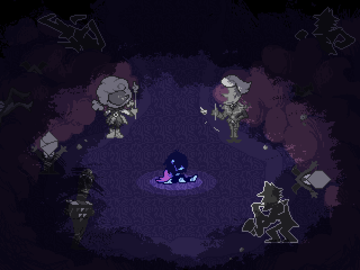 I got excited and made a few fake screenshots for this au #deltaswap #deltarune #deltarunefanart